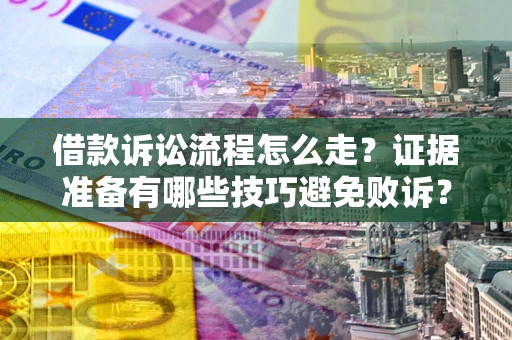 济南借款诉讼流程怎么走？证据准备有哪些技巧避免败诉？