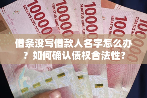 济南借条没写借款人名字怎么办？如何确认债权合法性？