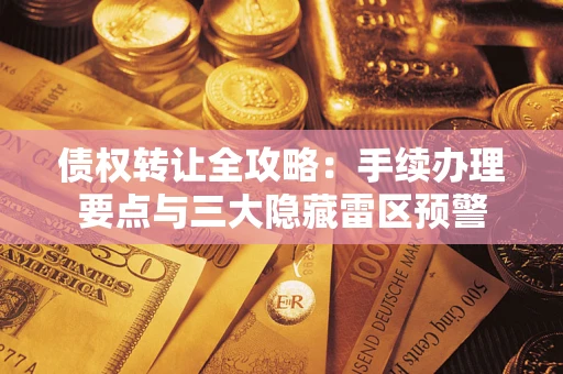 济南债权转让全攻略：手续办理要点与三大隐藏雷区预警